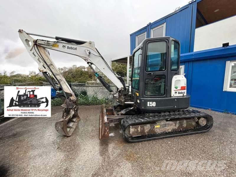 Bobcat E50 Mini ekskavatoriai < 7 t