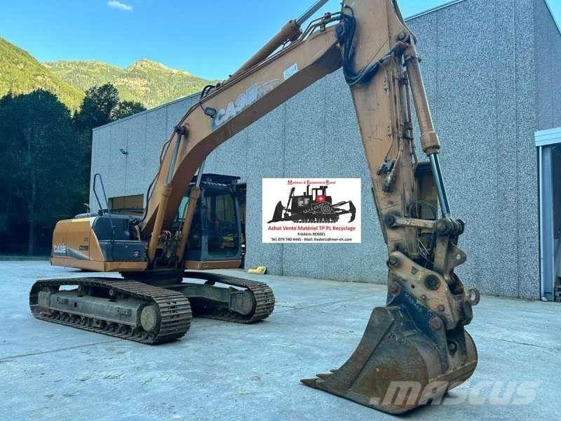 CASE CX210B Vikšriniai ekskavatoriai