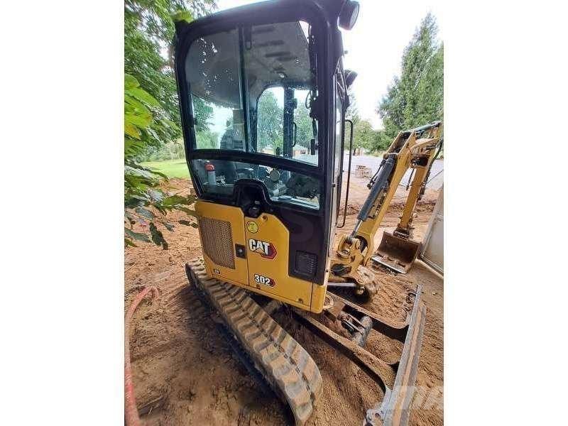 CAT 302 Mini ekskavatoriai < 7 t