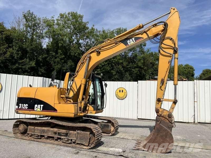 CAT 312C Vikšriniai ekskavatoriai