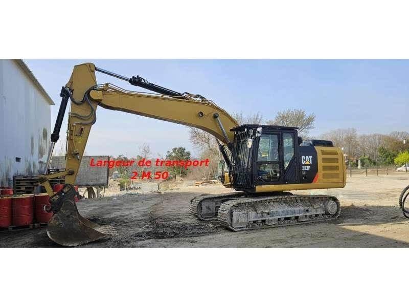 CAT 323F Vikšriniai ekskavatoriai