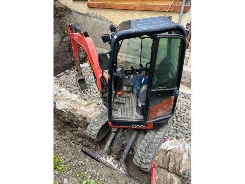Kubota U27-4 Mini ekskavatoriai < 7 t