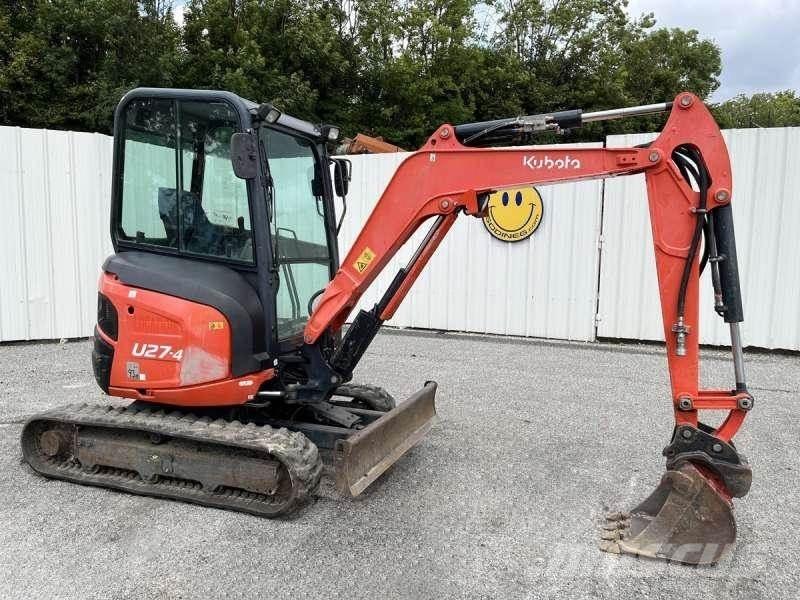 Kubota U27-4 Mini ekskavatoriai < 7 t