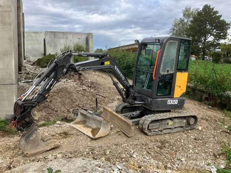 Volvo ECR25D Mini ekskavatoriai < 7 t