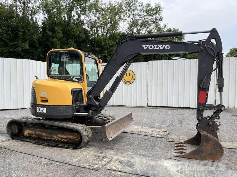 Volvo ECR58 Mini ekskavatoriai < 7 t