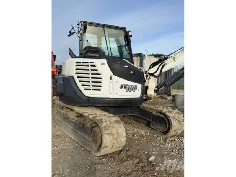 Yanmar SV100 Vikšriniai ekskavatoriai