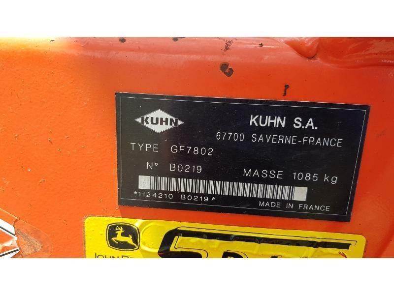 Kuhn GF7802 Šieno grėbliai ir vartytuvai