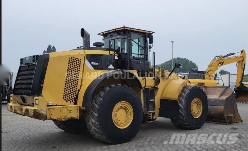 CAT 980K Naudoti ratiniai krautuvai