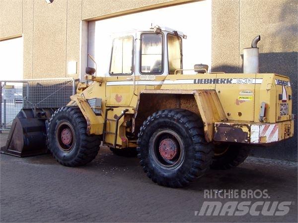 Liebherr 531 Naudoti ratiniai krautuvai