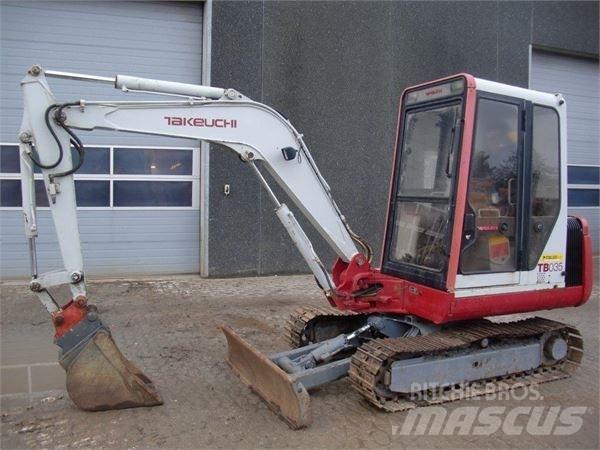 Takeuchi TB035 Mini ekskavatoriai < 7 t