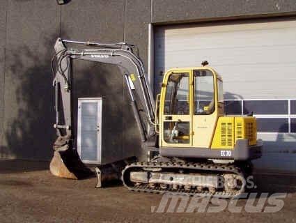 Volvo EC70 Mini ekskavatoriai < 7 t