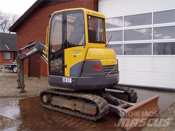 Volvo ECR38 Mini ekskavatoriai < 7 t