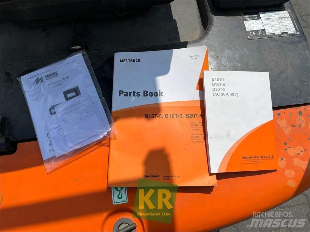Doosan B18T Teleskopiniai krautuvai žemės ūkiui
