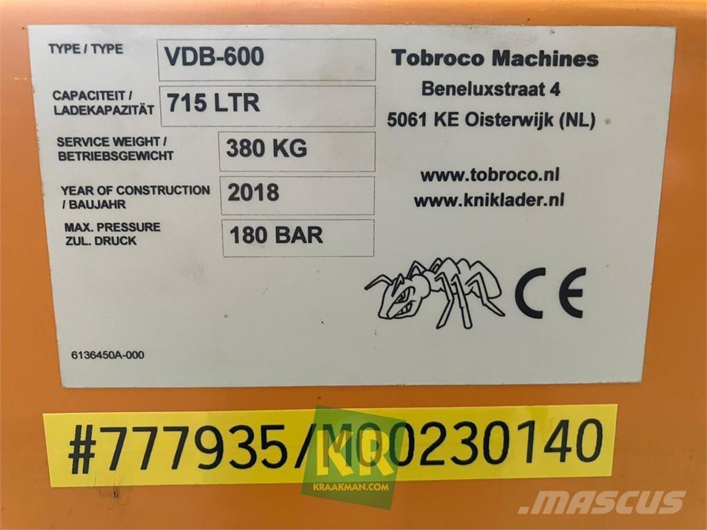 GiANT Verdeelbak Frontaliniai krautuvai ir ekskavatoriai