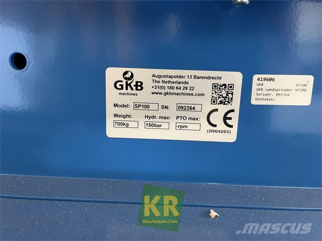  GKB Sandspreader Smėlio ir druskos barstytuvai