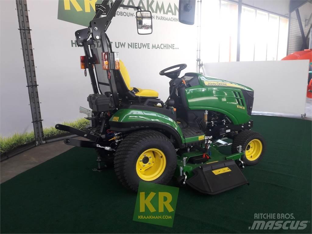 John Deere 1026R Naudoti kompaktiški traktoriai