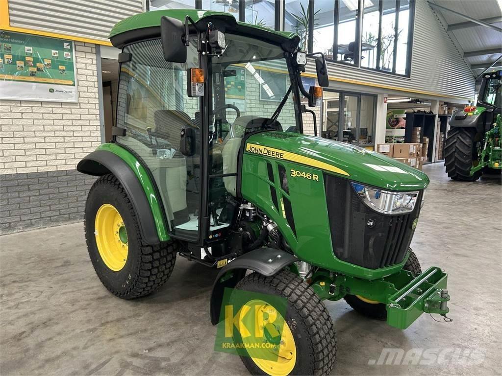 John Deere 3046R Naudoti kompaktiški traktoriai