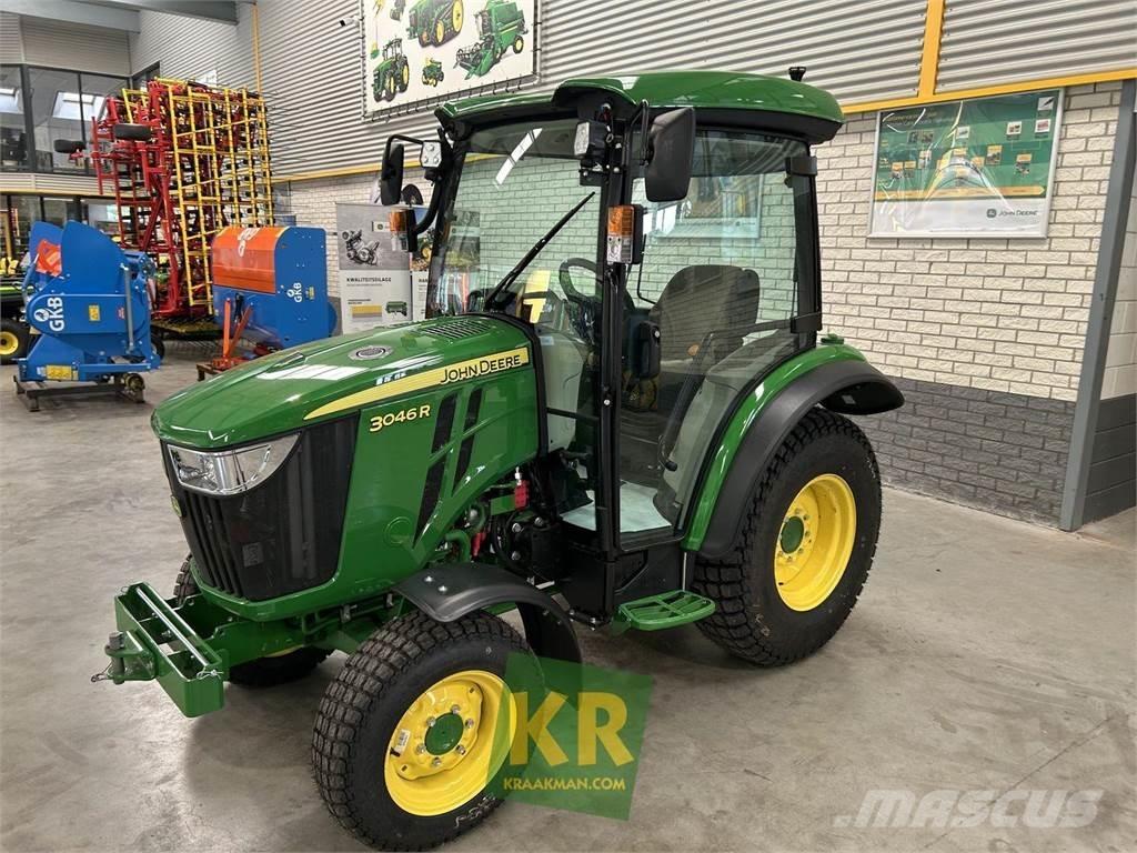 John Deere 3046R Naudoti kompaktiški traktoriai