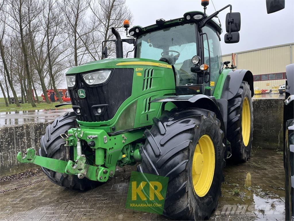 John Deere 6215R Traktoriai