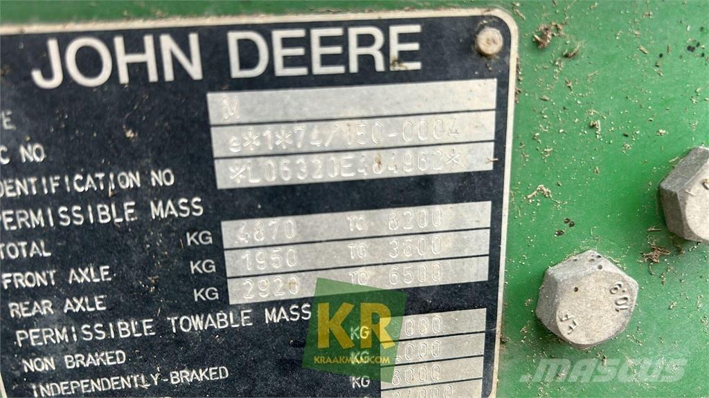 John Deere 6320 Traktoriai