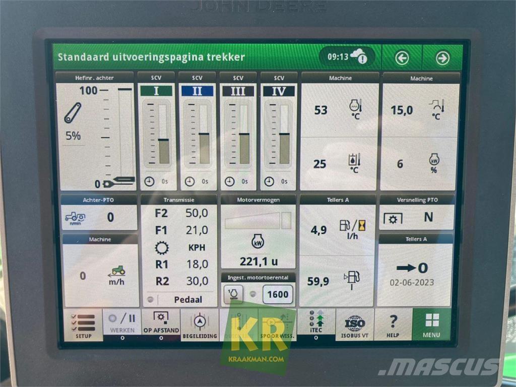 John Deere 6R 155 Traktoriai