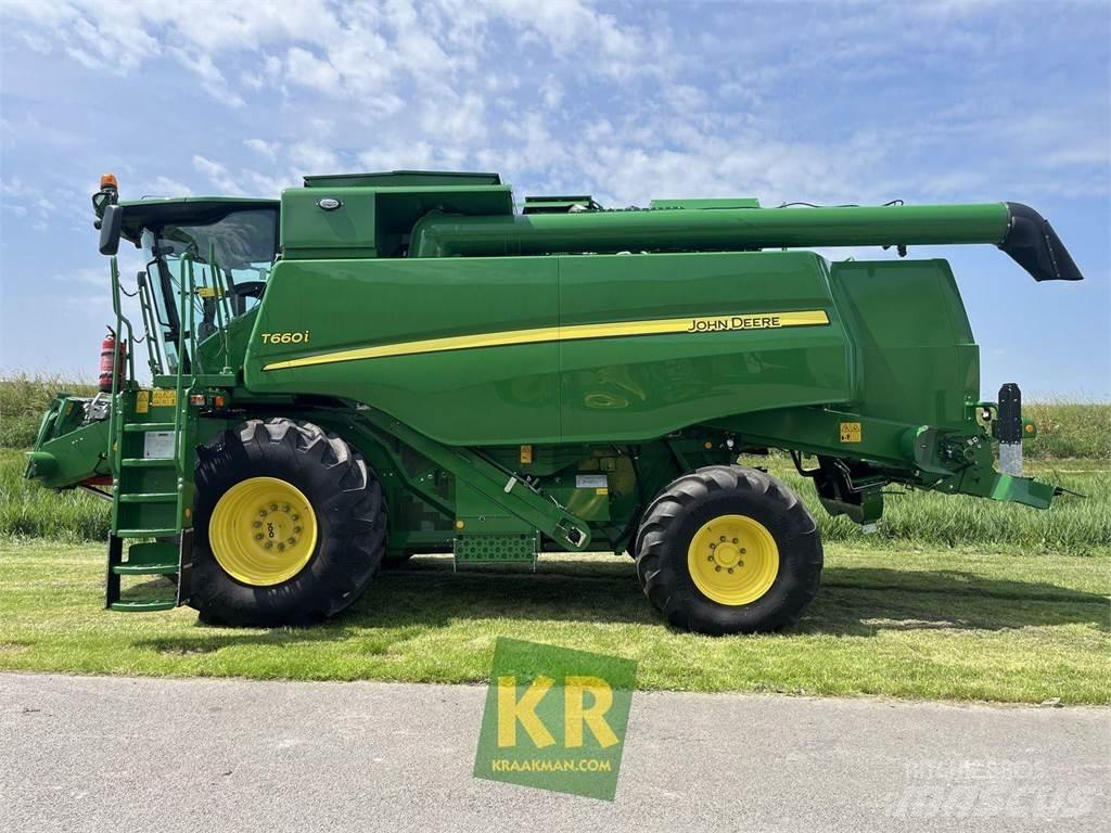 John Deere T660 Derliaus nuėmimo kombainai
