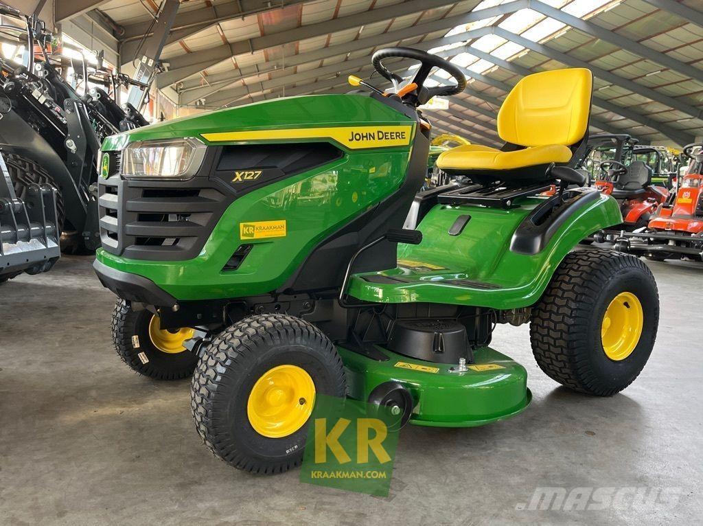 John Deere X127 Sodo traktoriukai-vejapjovės