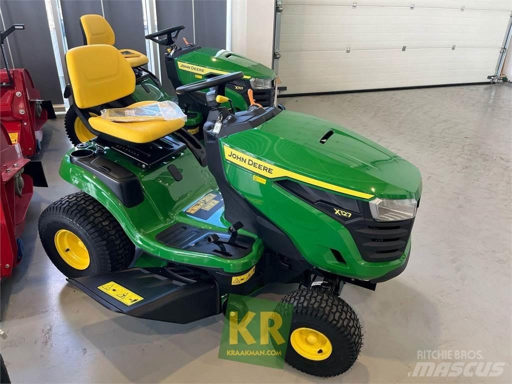 John Deere X127 Sodo traktoriukai-vejapjovės