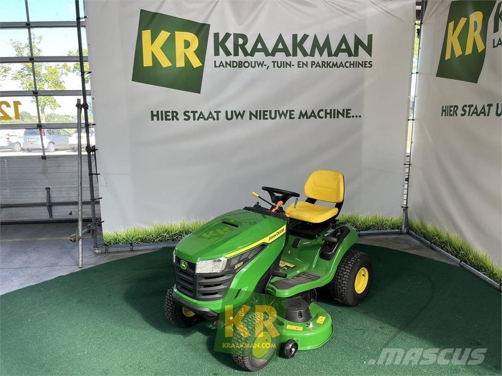John Deere X127 Sodo traktoriukai-vejapjovės