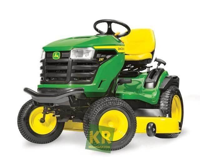 John Deere X167 Sodo traktoriukai-vejapjovės