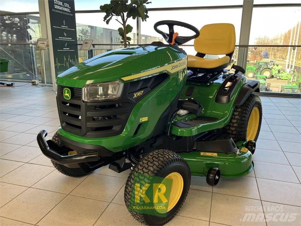 John Deere X167 Sodo traktoriukai-vejapjovės