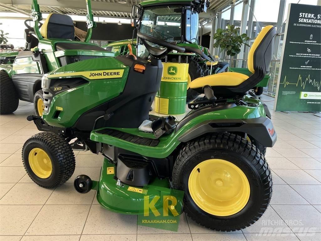 John Deere X167 Sodo traktoriukai-vejapjovės
