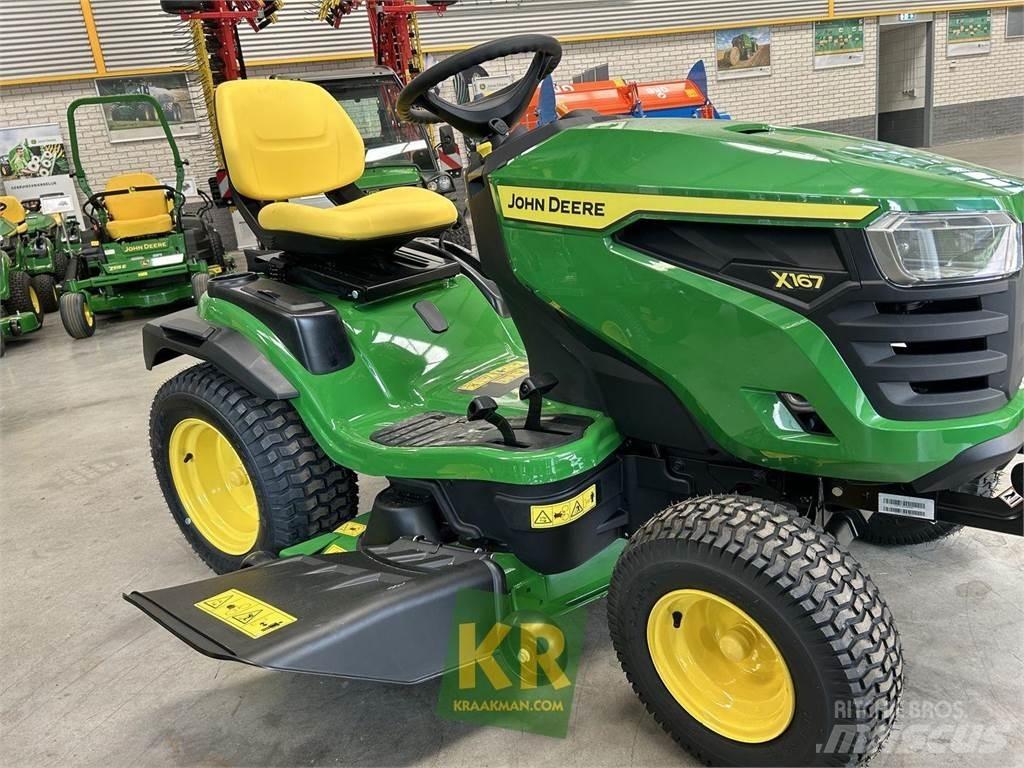 John Deere X167 Sodo traktoriukai-vejapjovės