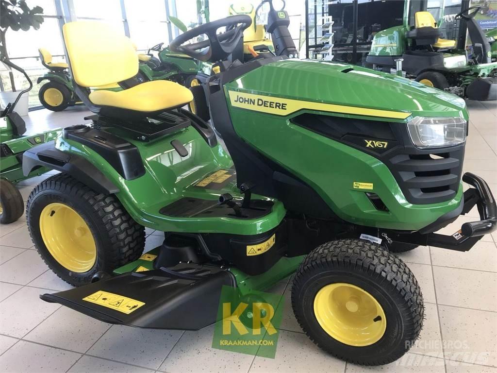 John Deere X167 Sodo traktoriukai-vejapjovės