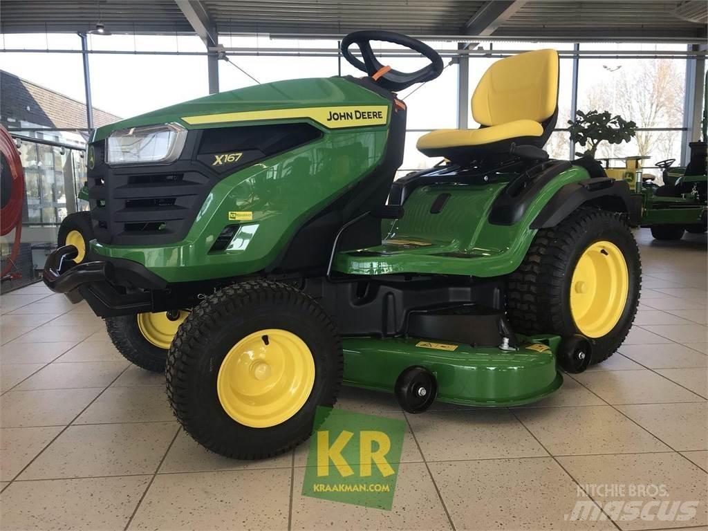 John Deere X167 Sodo traktoriukai-vejapjovės