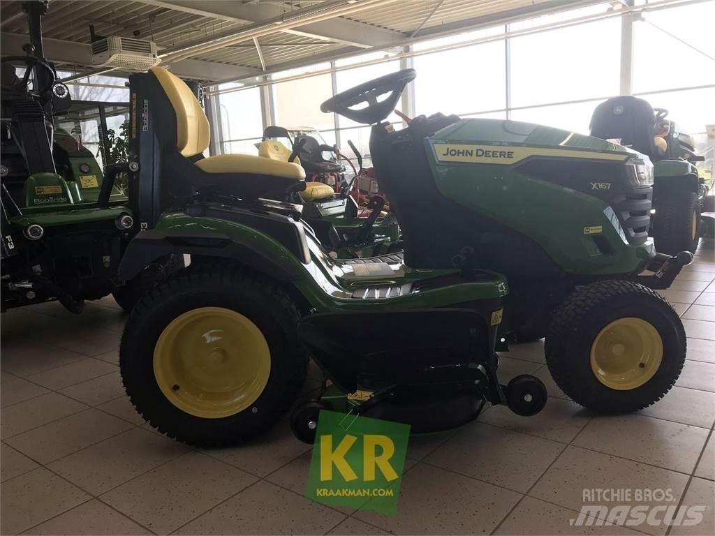 John Deere X167 Sodo traktoriukai-vejapjovės