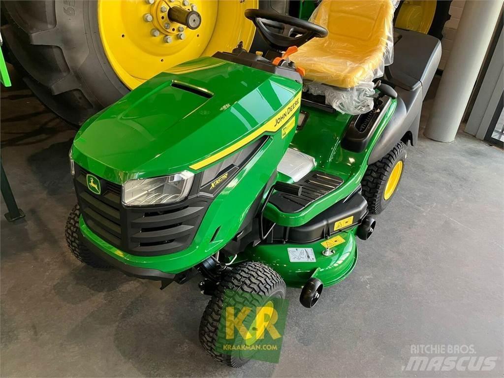 John Deere X167R Sodo traktoriukai-vejapjovės