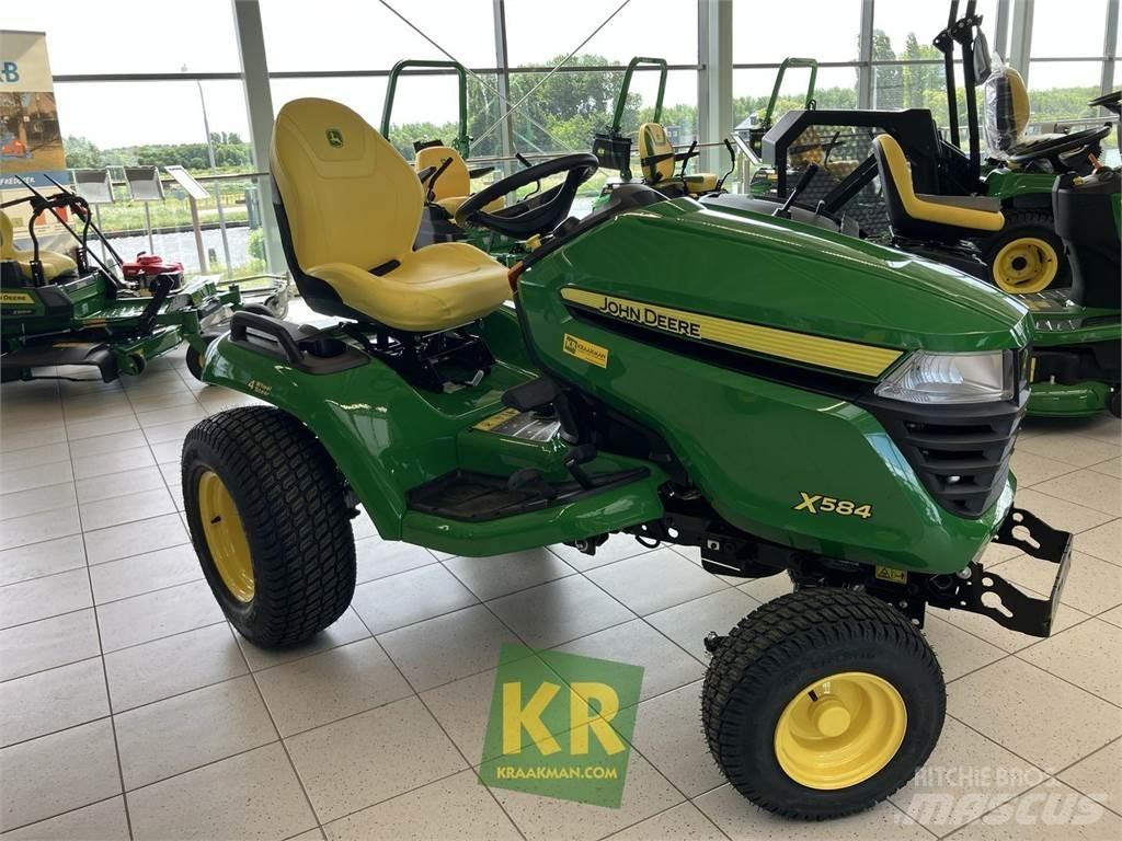 John Deere X584 Sodo traktoriukai-vejapjovės