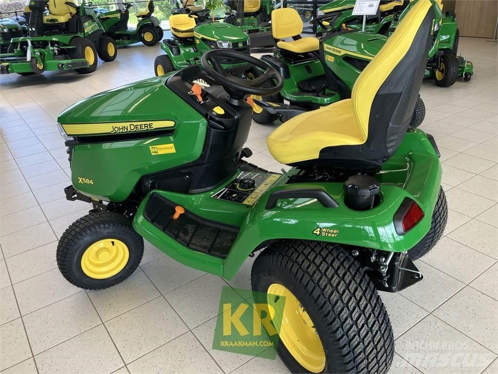 John Deere X584 Sodo traktoriukai-vejapjovės