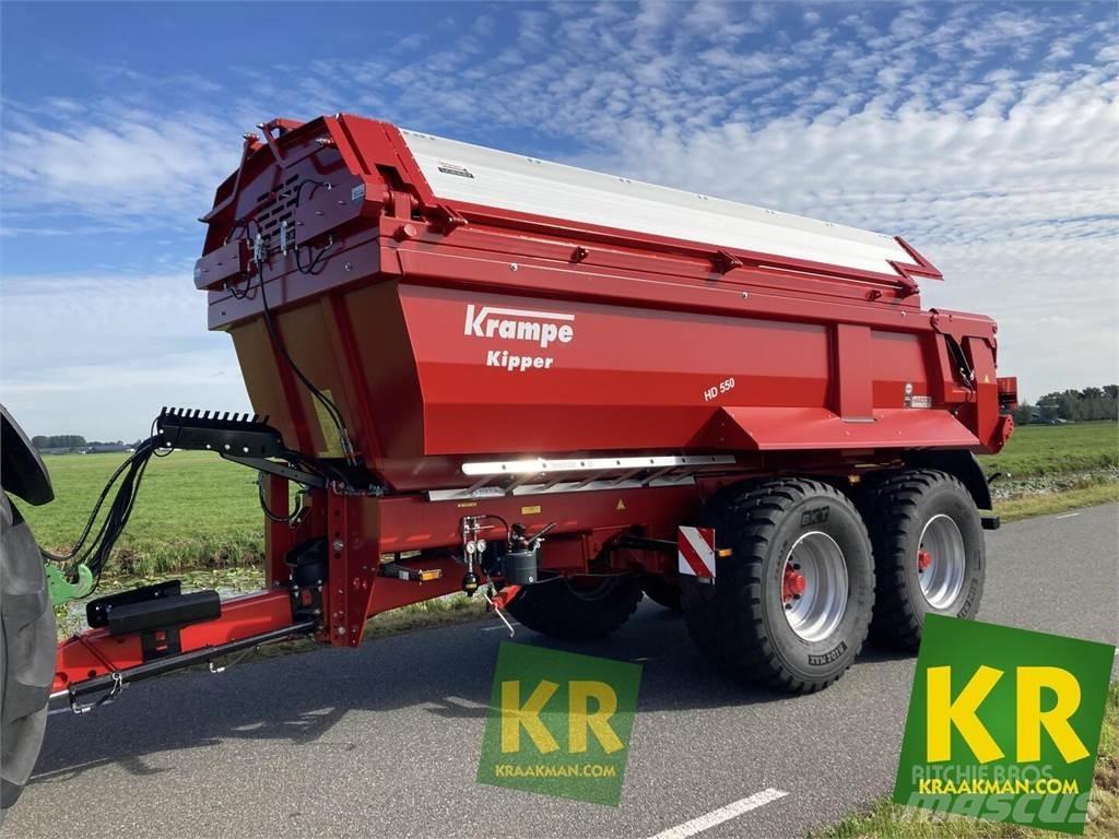 Krampe HD550 Savivartės priekabos