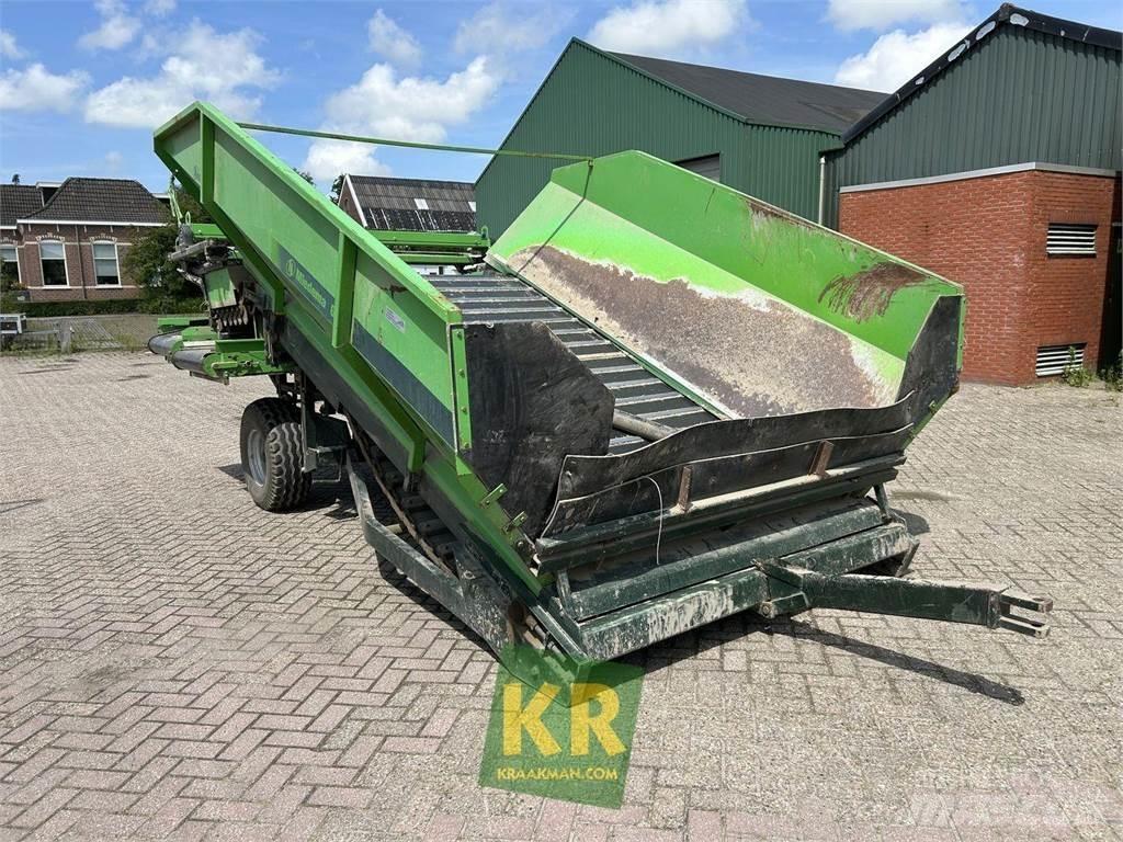 Miedema SB 651 Priėmimo bunkeriai, pūtimo įrenginiai ir keltuvai