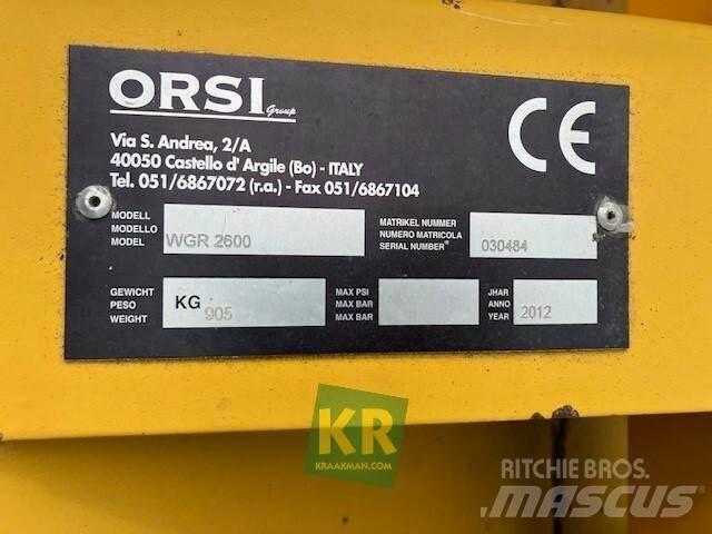 Orsi WGN 2600 Ganyklų šienapjovės / rėžtuvės
