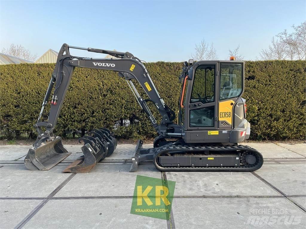 Volvo ECR58F Vikšriniai ekskavatoriai