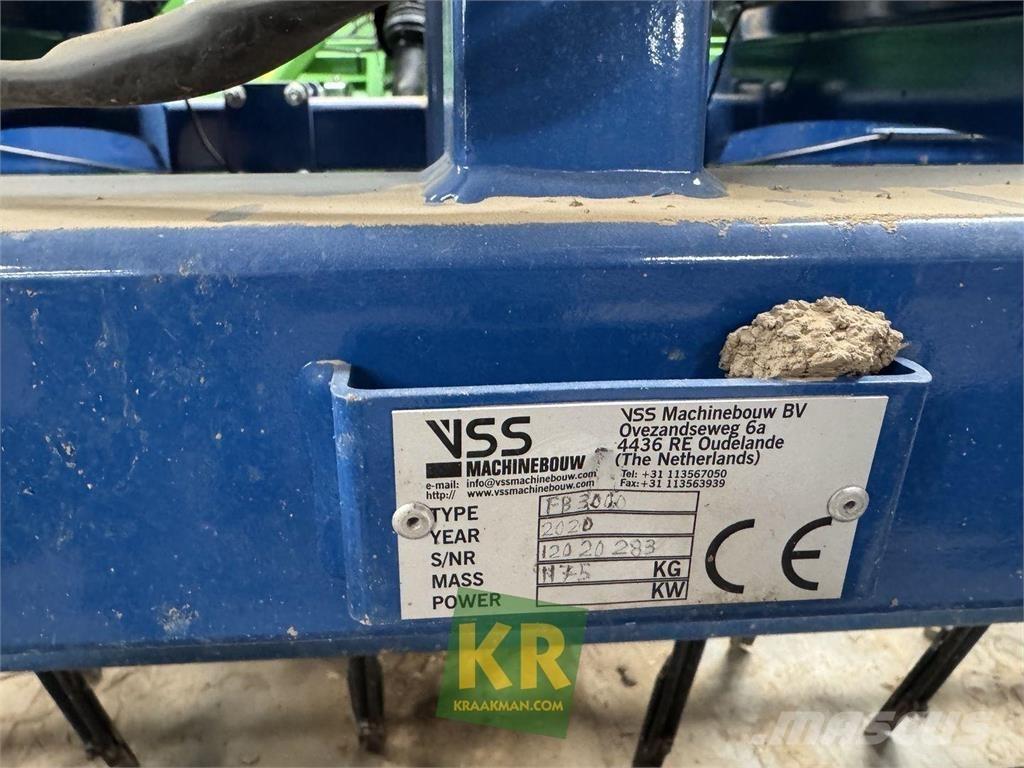  VSS FB 3000 Kita sėjamoji technika ir jų priedai