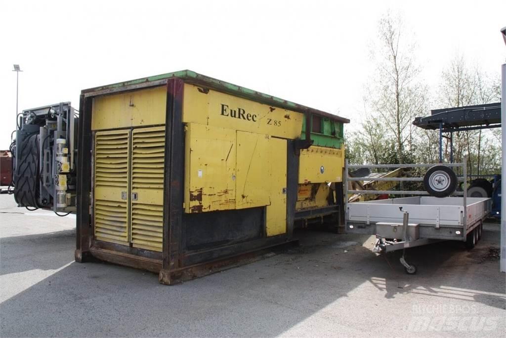 EuRec Z85 Atliekų smulkintuvai