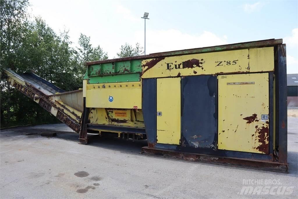 EuRec Z85 Atliekų smulkintuvai