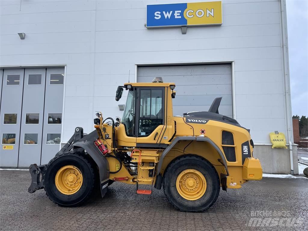 Volvo L60H Naudoti ratiniai krautuvai