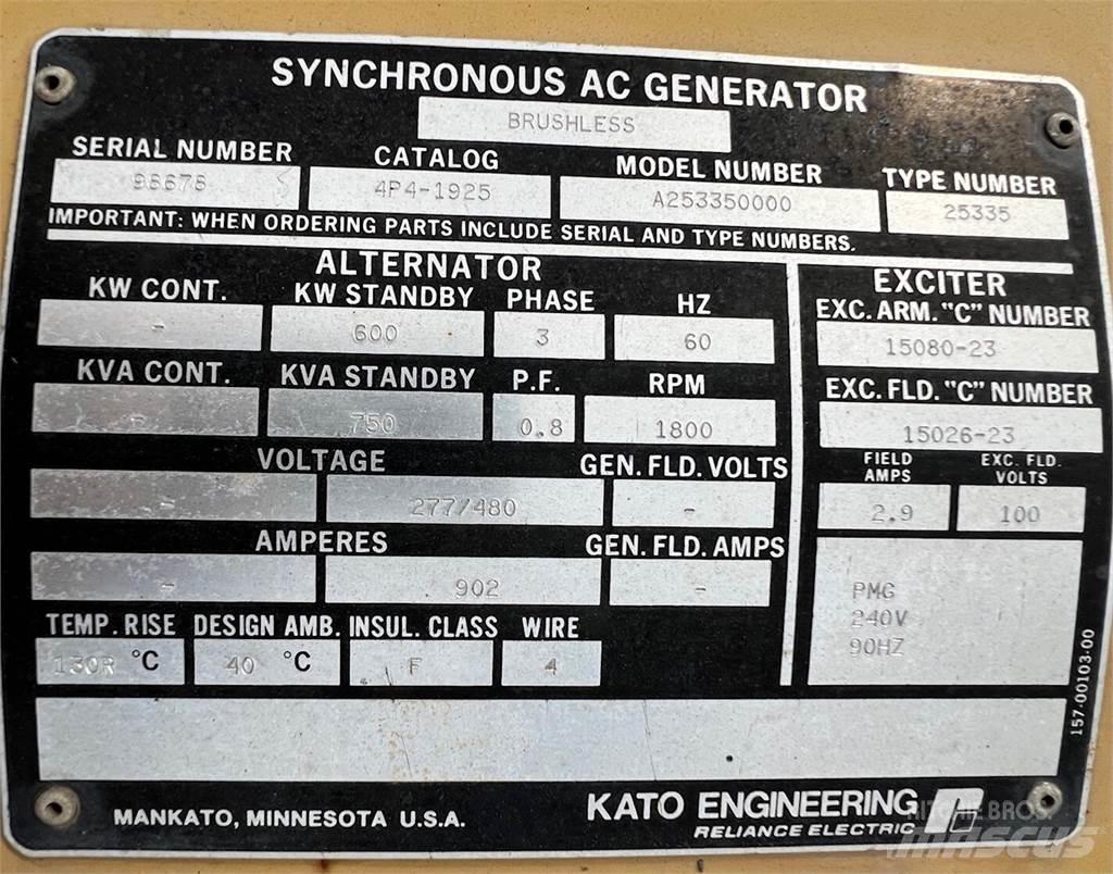 Kato 600kW Kiti generatoriai