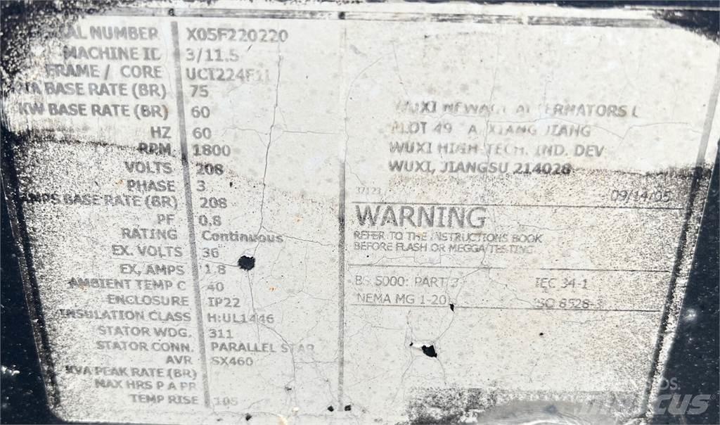 Perkins 60kW Dyzeliniai generatoriai
