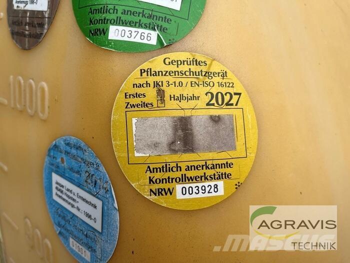 Amazone US 1005 Prikabinami purkštuvai